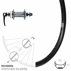 26 Zoll Laufrad Shimano Deore HB-M615 Ryde Andra 29 Für Centerlock