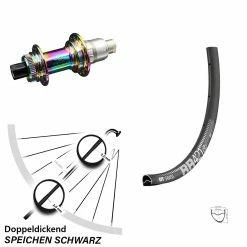 Dt-swiss 28 Zoll Laufrad DT Swiss RR 421 DB KX-G Oilslick Nabe Sram XD-R 12-fach