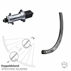 Dt-swiss KX-G/S Centerlock DT Swiss R 470 DB Hinterrad 28 Zoll Für Schnellspanner