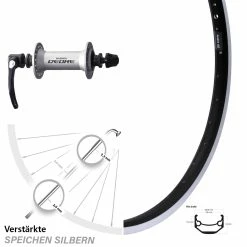 20 Zoll Vorderrad Ryde Andra 40 Shimano Deore