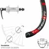 Dt-swiss 26 Zoll Vorderrad Shimano Deore HB-M595 DT Swiss 545 Centerlock -für Gravelbike Verkaufsladen 8258448