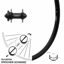 28-29 Zoll Laufrad Formula DC-21 Ryde Andra 40 Disc 6-Loch