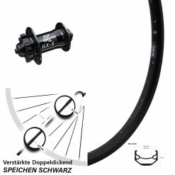 KX-E Nabe 5x100 Mm 6-loch Ryde Andra 40 Disc Vorderrad 28/29 Zoll