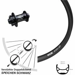 KX-E Ryde Andra 321 Vorderrad 28-29 Zoll Verstärkt
