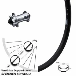 Ryde Andra 40 Disc Vorderrad 20 Zoll Mit KX-E Nabe Silbern 5x100 Mm 6-loch