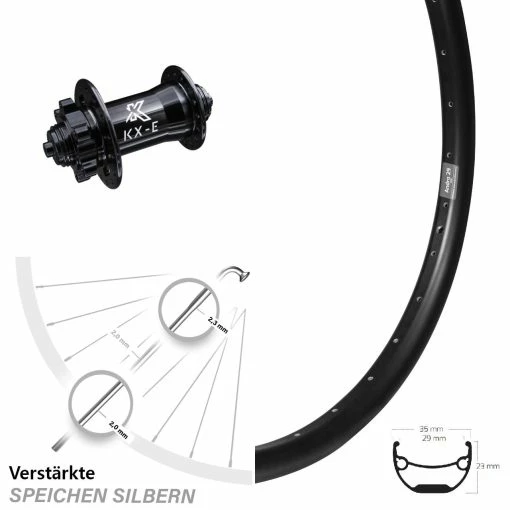 Ryde Andra 29 Disc KX-E Schnellspanner 6-loch 7 Ryde Andra 29 Disc KX-E Schnellspanner 6-loch -für Gravelbike Verkaufsladen 8262606