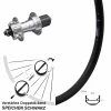 KX-E Silbern 5x135 Mm Verstärkt 11-fach Ryde Andra 40 Disc Hinterrad 20 Zoll 6-Loch 2 KX-E Silbern 5x135 Mm Verstärkt 11-fach Ryde Andra 40 Disc Hinterrad 20 Zoll 6-Loch -für Gravelbike Verkaufsladen 8262766
