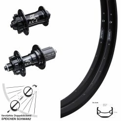 28-29 Zoll Laufradsatz Ryde Andra 40 KX-E Naben Verstärkt 100x135mm Shimano 11-fach