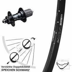 Hinterrad Ryde Edge M30 OS 27,5 Zoll KX-E Nabe 5x135 Mm Centerlock 11-fach