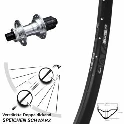 Ryde Edge M30 OS Hinterrad 29 Zoll 12x142 Mm Steckachse KX-E Nabe Mit 6 Kugellagern