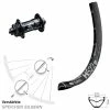 Dt-swiss KX-E Nabe Centerlock 5x100 Mm Schwarz DT Swiss H 522 Vorderrad 27,5 Zoll E-Bike -für Gravelbike Verkaufsladen 8264583