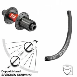 Dt-swiss DT Swiss 240 EXP Road Centerlock R 500 Hinteres Rad 28-29 Zoll Shimano 11-fach Steckachse