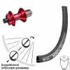 Dt-swiss 28 Zoll Hinterrad KX-M Rot 12x142 Mm 11-fach DT Swiss RR 521 DB Für Steckachse -für Gravelbike Verkaufsladen 8265711