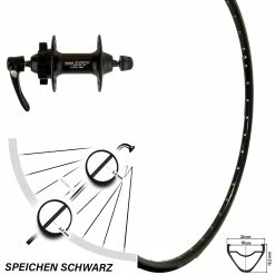 Vorderrad Fahrrad 28/29 Zoll Mach1 Shimano XT Disc